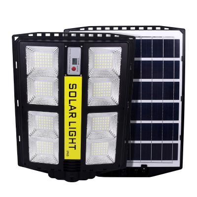 China ROAD high conversion solar panel 200w integrated solar street light radar detector + 5730 led light control solar street light for sale