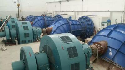 China 3.2MW Horizontal Shaft-extension type Tubular turbine (S type Hydro Turbine) for sale