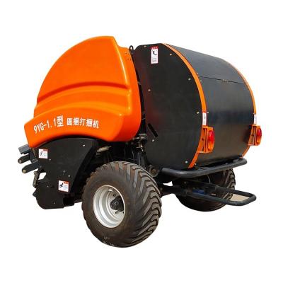 China Agriculture top exporting quality farm equipment round mini hay baler for sale for sale