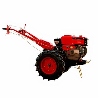 China Farms 12HP Hand Walking Tractor With Potato Harvester for sale