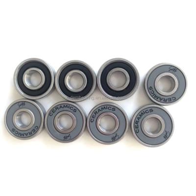 China Red Bottoms Voice Skateboard Bearings Skateboard Bearing 608rs 608-2RS Bearing For Skating for sale