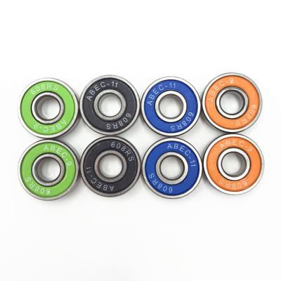 China Ceramic Bicycle / Skateboard High Speed ​​608 Skate Bearing Bearing Roller Skate Bearing 608 rs / 6087b for sale