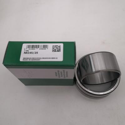 China Germany NKI45/25 High Speed ​​Low Noise Double Roller Bearing NKI45/25 Needle Roller Bearing for sale