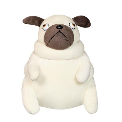 China Factory Direct Selling Animal Soft Animal Stuffed Dolls Pug Plush Toy for sale