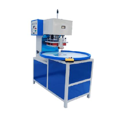 China Product Welding Rotary Station Turntable High Frequency PVC Welding Machine for sale