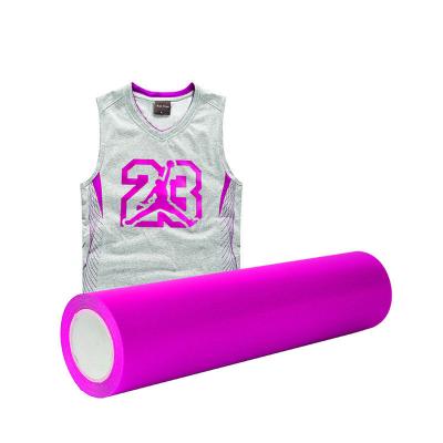 China Pure Apparel PU Color Etch Heat Transfer Film Can Be Customized Colored Gradient For Vinyl Sticker Cricut for sale