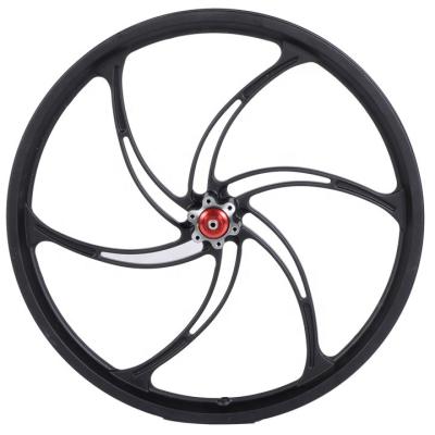 China Hot Sale Magnesium Alloy Wheelset 20 Inch Magnesium Alloy Police Electric Bike Wheels For Bicycle for sale