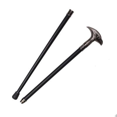 China Europe Eagle Head Cane Animal Metal Alloy Splicing Walking Stick 93cm 0.65kg for sale