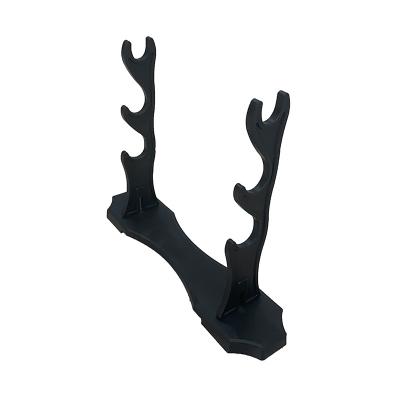 China China Plastic Sword Stand Rack Black Display Stand Craft for sale