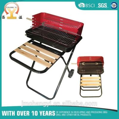 China High End Folding Camping Barbecue Grill / Rack Easily Assembled Camping Barbecue With Storage rcak for sale