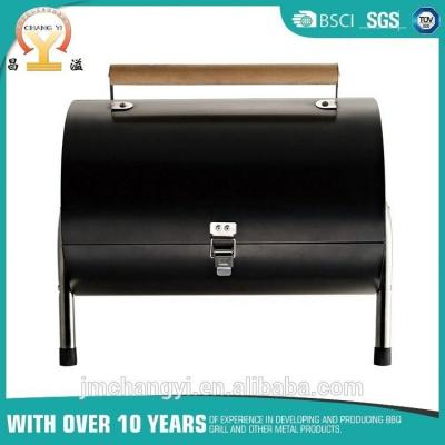 China New Design Balcony Barrel Charcoal BBQ Easily Assembled Grill for sale