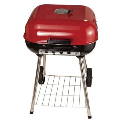 China Easily Assembled Multifunctional Beach Cart Barbecue Grill And Smoker With Wheels for sale