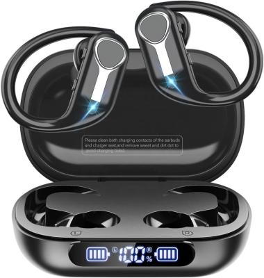 China ZONWOO In-Ear Wireless Earbuds BT 5.3 Waterproof Headphones 1800mAh Charging Case Headphones With Earloops Play Earplugs for sale