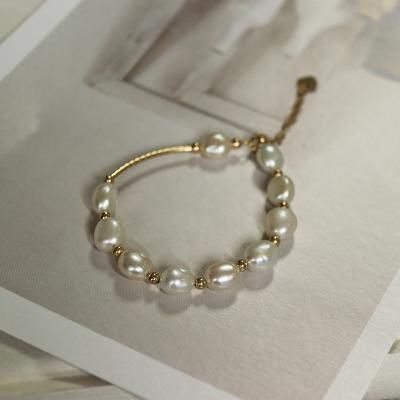 China New high quality fashion gold jewelry accessories bracelet beading bracelet women bead bracelet for sale