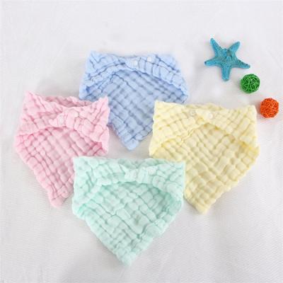 China 2017 Antibacterial Original OEM Colorful Custom Cotton Baby Muslin Washcloth Towel for sale