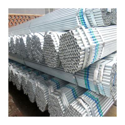 China Hot Selling ASTM A106 A333 A53 Hot Dip 6 Meter Pre 3 Inch Galvanized Round Iron Pipe for sale