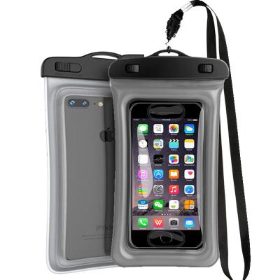 China 0.3mm+ABS PVC IPX8 Waterproof Phone Pouch PunkBag Case Universal Floating Dry Bag Phone Floating Waterproof Bag for sale