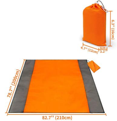 China Ultralight Picnic Travel Beach Camping Mat Blanket,Outdoor Pocket Blanket,Wholesale Beach Foldable Waterproof Blanket for sale