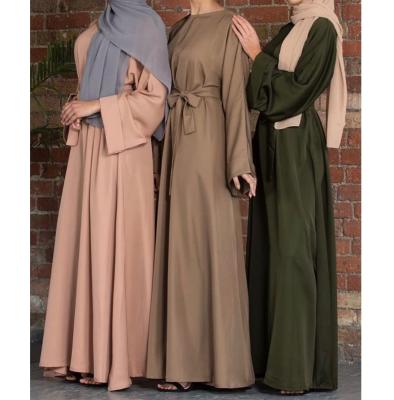 China Comfortable Feel Abaya Muslim Middle East Plus Size Turkey Women Office Dresses For Women for sale