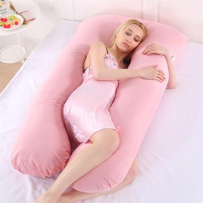 China Chinese Supplier Cooling Hot Sale 100% Cotton U Shape Pregnancy Pillow for sale