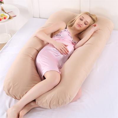 China Amazon Hot Sale U Pregnant Shape Pregnancy Cooling Maternity Pillow for sale