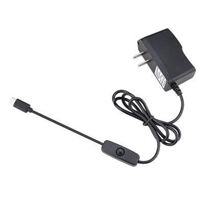 China For raspberry pi power adapter supply 5v3a type c charger for raspberry pi 4 b model for sale