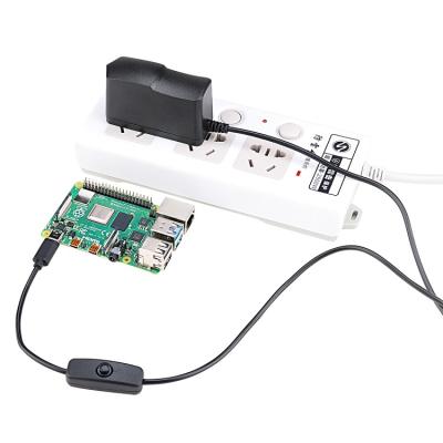 China hot sale raspberry pi 4 5v 3a power supply adapter raspberry pi computer for model raspberry pi 4 b charger for sale