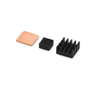 China Wholesale Aluminum Copper Raspberry Pi 3 Heatsink Heatsinks For Raspberry Pi 3 B Heatsink Model Kit for sale