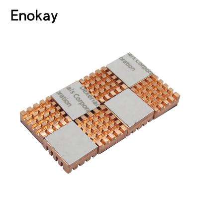 China Hot Sale Copper Heatsink Heatsinks For Raspberry Pi PI2 Pi3 Model B for sale