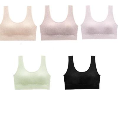 China Underwear women yoga bra with high impact fitness custom crop top pocket sports gym sports bra for sale