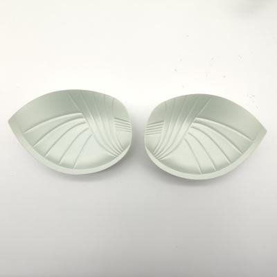 China Underwear Molded Triangle Bra Filler Bra Swimming Cups Wedding Dress Bra Inserts Pads Cups for sale