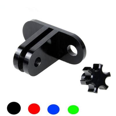 China Universal Aluminum Mount Tripod Mount Adapter For Xiaomi yi Action Camera Xiaoyi 2 Accessories for sale