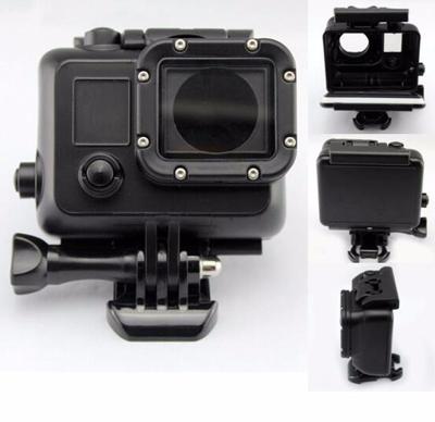 China Black Underwater Waterproof Housing Case Cover For  Hero 3 3+ 4 Sports Camera Go Pro Accessories for sale