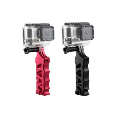 China Aluminum Alloy Tactical Style Hand Grip With Thumb Screw For  Hero 4 3+ 3 4s SJ4000 Xiaomi yi 2 Camera Accessories for sale