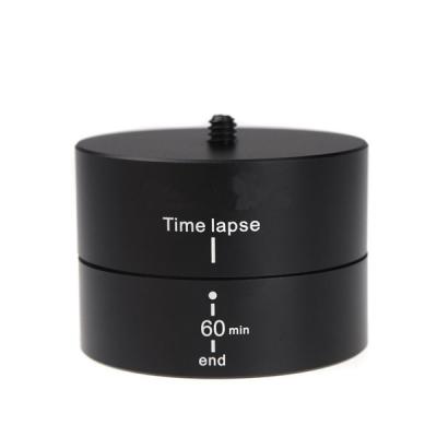 China 360 Degrees Panning Rotating Time Lapse Stabilizer Tilt Head Tripod Mount Adapter For  Hero 4 Xiaomi Yi And Digital for sale