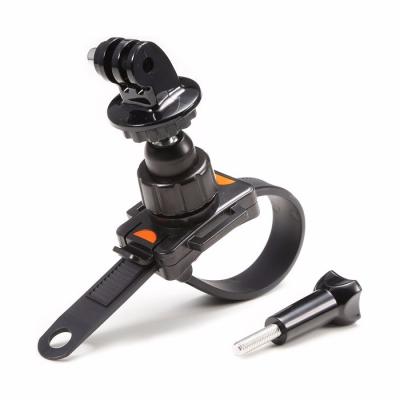 China Helmet Bicycle Zip Mount Strap Tripod For  Hero 4 3+ 3 Xiaomi Yi 4K SJCAM SJ4000 SJ5000 WIFI h9 Holder With Adapter for sale