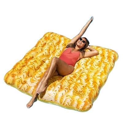 China New Design Water Game Ramen Pool Float Inflatable Pool Lounge Raft For Kids&Adult for sale