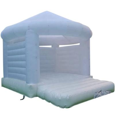 China White Inflatable Wedding Party Bounce House Bouncy Castle Bouncer For Wedding for sale