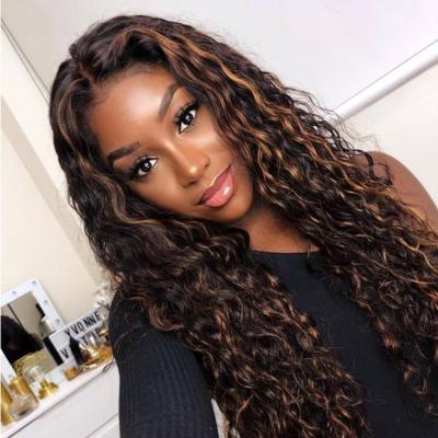 China Eunice hair wigs wholesale human hair ombre hd blonde curly wig lace front brazilian curly hair lace front wigs for black women for sale