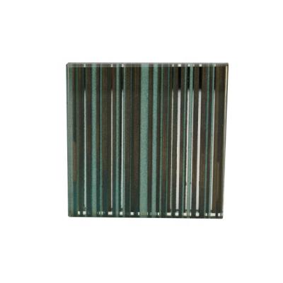 China Yard China Production Cable Tempered Glass Green Sheet For Outdoor for sale