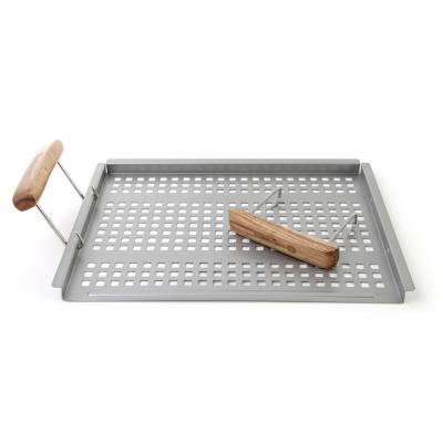 China OEM Dustproof Wholesale Metal Stamping Process BBQ Accessories Wholesale Custom Metal Grill Tray For BBQ for sale