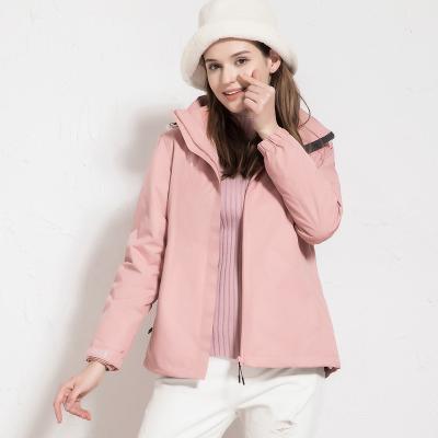 China Outdoor Sports Warmwomen Multicolor Loose Stripper Jacket Women's Breathable Zipper Hooded Cropped Jacket for sale