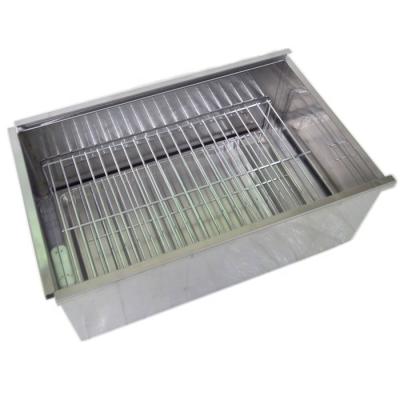 China Dustproof Stainless Steel Smoker Box Smoking Box For Grill BBQ Accessories for sale