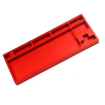 China Custom Anodized Milling Multicolor Aluminum Keyboard Case CNC Aluminum Mechanical Keyboard Case for sale