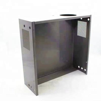 China Universal Aluminum Metal Crate Project Metal Enclosure Ventilated Aluminum Bending Punch Welding Case for sale