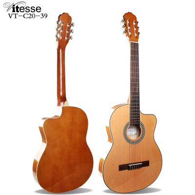 China Impeccable Cheap Price Slim Body And Cutaway Classical Guitar For Sale OEM Guitar for sale