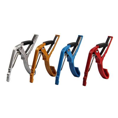 China Cheap Colorful GUITAR Guitar Capo Acoustic Guitar Accessories Guitar Capo for sale