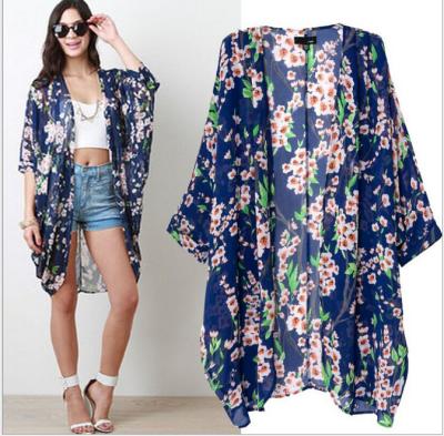 China Anti-pilling 2021 New Fashion Wholesale Boho Long Kimono Robes With Edge Women's Kimono Long Robe Fringed Silk Pajamas Customize for sale