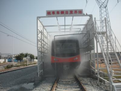 Cina Verniciatura locomotiva delle attrezzature ferroviarie della cabina della pittura del treno della cabina di spruzzo di progetto in vendita