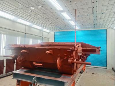 China La cadena de producción de pintura militar lado agota la cabina militar de la pintura del tanque en venta